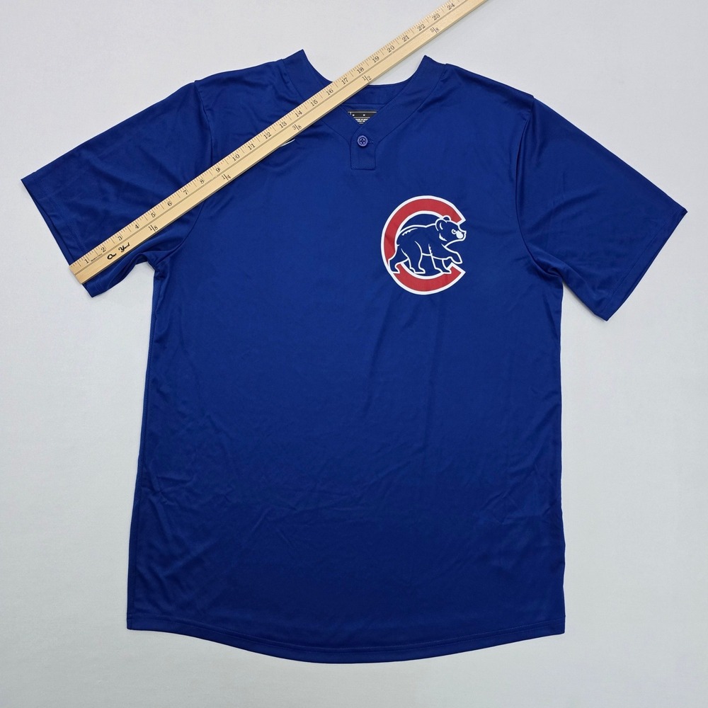 Nike Chicago Cubs #11 MLB Batting Practice Jersey Blue Mens Medium N383-4EW - Picture 10 of 12